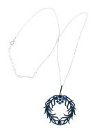 Μενταγιόν ασημένιο με ζιργκόν - Image 2