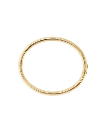 Βραχιόλι χειροπέδα ασημένια-επιχρυσωμένη