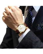 Ρολόι ανδρικό Lige quartz waterproof - Image 4