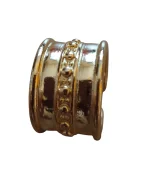 Δαχτυλίδι χειροποίητο επίχρυσο - Image 3