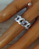 Δαχτυλίδι χειροποίητο επάργυρο - Image 2