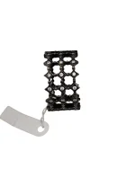 Δαχτυλίδι ασημένιο με μαύρο ασήμι και ζιρκόν - Image 4