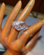 Δαχτυλίδι ασημένιο μέ ζιργκόν - Image 3