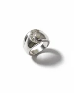 Δαχτυλίδι vintage ασημένιο μέ ζιργκόν