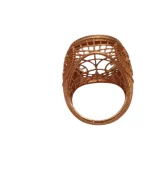 Δαχτυλίδι ασημένιο-επιχρυσωμένο “fusion” - Image 4