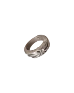 Δαχτυλίδι ασημένιο μέ ζιρκόν vintage - Image 3