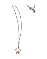 Μενταγιόν ασημένιο-επιχρυσωμένο “κορώνα”