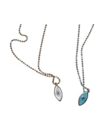 Μενταγιόν ασημένιο “ματάκι”