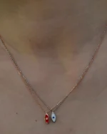 Μενταγιόν ασημένιο “ματάκι” - Image 4