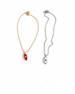 Μενταγιόν ασημένιο “ματάκι” - Image 3