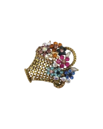 Καρφίτσα σε ρετρό στύλ με κρύσταλλα - Image 2