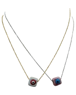 Μενταγιόν κεραμικό ματάκι