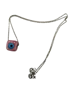 Μενταγιόν κεραμικό ματάκι - Image 2