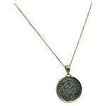 Μενταγιόν ασημένιο – επιχρυσωμένο “δίσκος της Φαιστού”