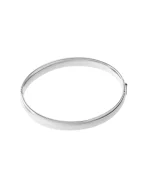 Βραχιόλι χειροπέδα ασημένιο - Image 2