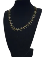 Κολιέ ασημένιο-επιχρυσωμένο - Image 4