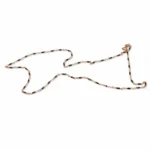 Κολιέ ασημένιο-επιχρυσωμένο μέ χρωματιστές πέτρες