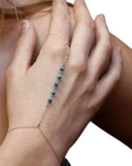 Βραχιόλι-δαχτυλίδι έθνικ-boho slave bracelet