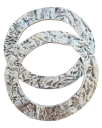 Βραχιόλι χειροποίητο επάργυρο ethnic-boho