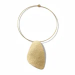 Κολιέ choker χειροποίητο επιχρυσωμένο 22Κ boho