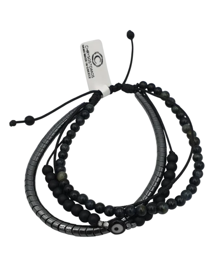 Βραχιόλι ανδρικό χειροποίητο (unisex) by Chrysostomos