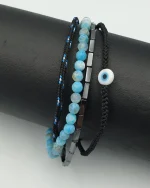 Βραχιόλι ανδρικό χειροποίητο (unisex) by Chrysostomos - Image 2