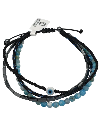 Βραχιόλι ανδρικό χειροποίητο (unisex) by Chrysostomos