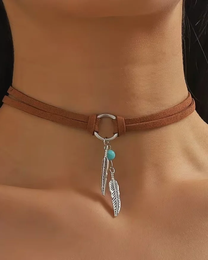 Κολιέ-choker ethnic-boho - Image 3