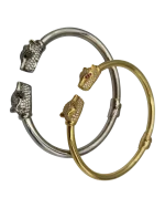 Βραχιόλι ασημένιο “πάνθηρας” με ζιρκόν