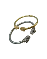 Βραχιόλι ασημένιο “πάνθηρας” με ζιρκόν - Image 2