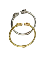 Βραχιόλι ασημένιο “πάνθηρας” με ζιρκόν - Image 4