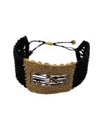 Βραχιόλι χειροποίητο μακραμέ - Image 4