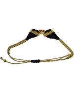 Χειροποίητο βραχιόλι μακραμέ “φτερά” - Image 2