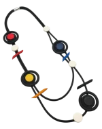 Κολιέ σιλικόνης boho