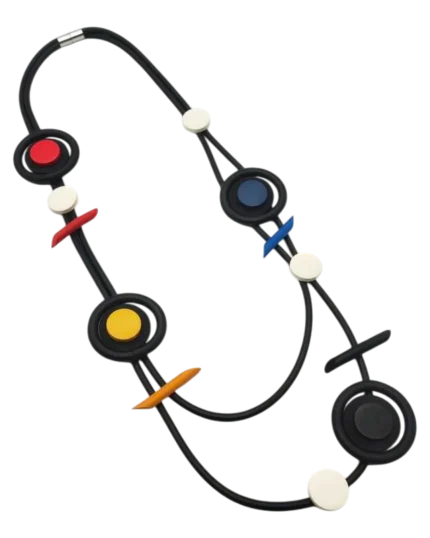 Κολιέ σιλικόνης boho