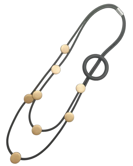 Κολιέ σιλικόνης boho