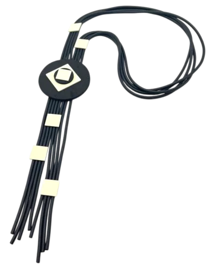 Κολιέ σιλικόνης boho