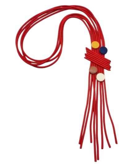 Κολιέ σιλικόνης boho