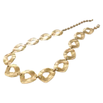 Κολιέ χειροποίητο επίχρυσο boho minimal