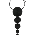 Κολιέ – choker μαύρο μεταλλικό