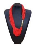 Κολιέ με χάνδρες σε πολλαπλές σειρές boho - Image 7