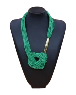 Κολιέ με χάνδρες σε πολλαπλές σειρές boho - Image 3