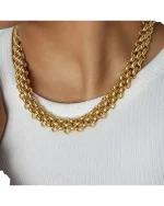 Κολιέ απο ανοξείδωτο ατσάλι - Image 2