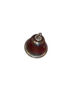 Διακοσμητικό ασημένιο καμπανάκι vintage - Image 3