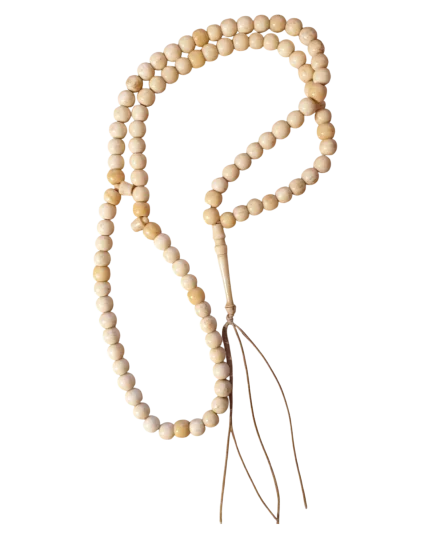 Κομπολόι χειροποίητο ισλαμικό από ελεφαντόδοντο αντίκα