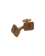 Μανικετόκουμπα σε χρυσαφί vintage - Image 3