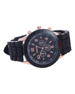 Ρολόι quartz Geneva με λουράκι σιλικόνης σε διάφορα χρώματα - Image 7