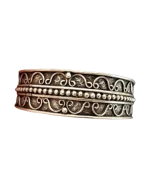 Βραχιόλι χειροποίητο επάργυρο ethnic-boho - Image 3