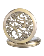 Ρολόι κρεμαστό λαιμού τύπου ρετρό μπρονζέ - Image 2