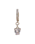 Σκουλαρίκι αφαλού “καρδιά” με στράς - Image 3